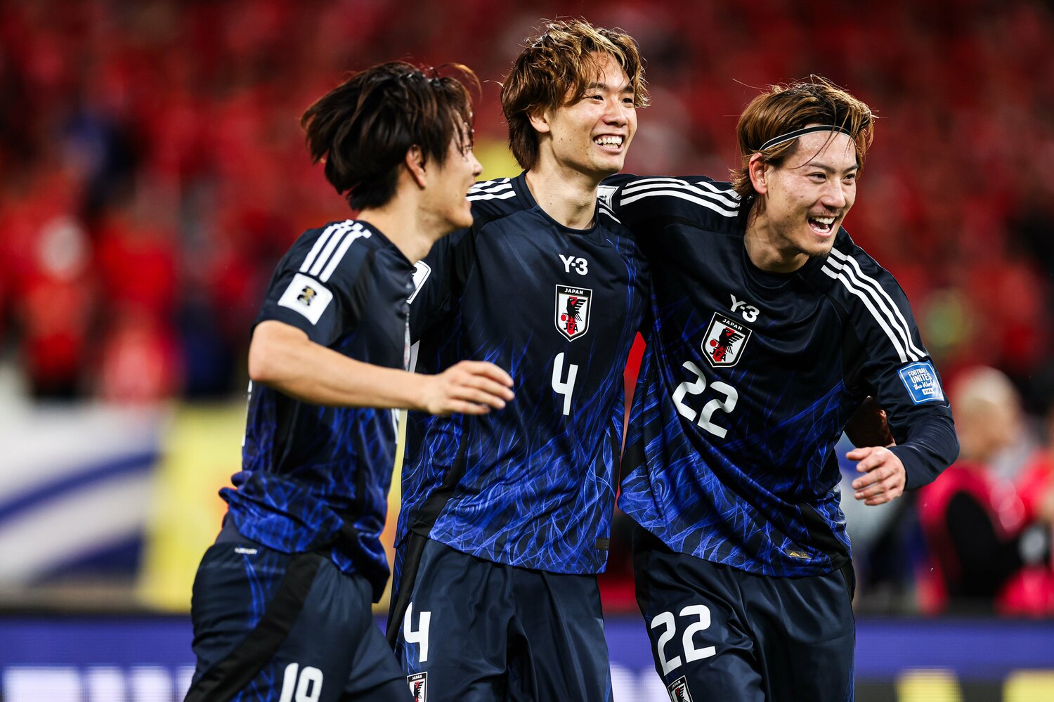 中国戦の板倉。最終ラインでの働きをトルシエは高く評価した　©Getty Images