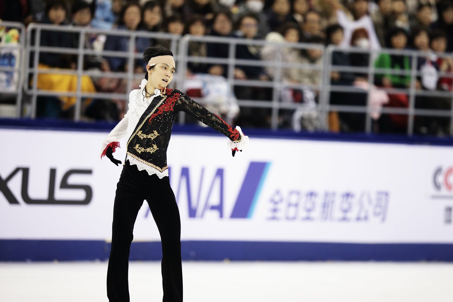 中国杯でのフリー『オペラ座の怪人』　©Tsutomu Takasu