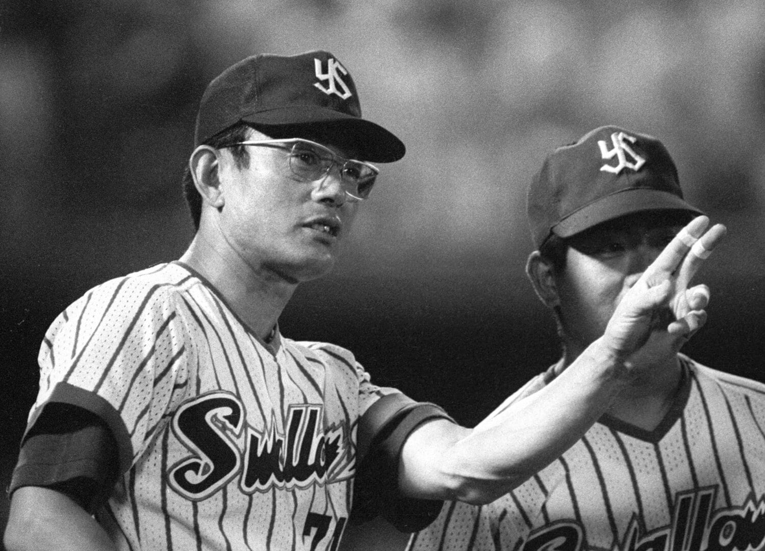 1978年シーズン中の広岡達朗。現役時代は巨人の名遊撃手として活躍した　©KYODO