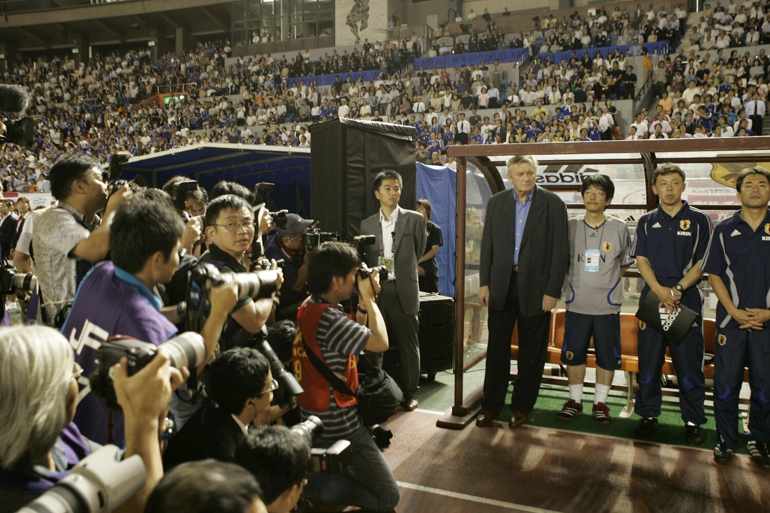 2006年8月9日、トリニダード・トバゴ戦　©︎Takuya Sugiyama
