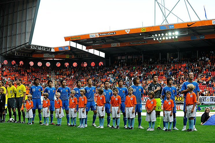 2009年のオランダ遠征©Takuya Sugiyama