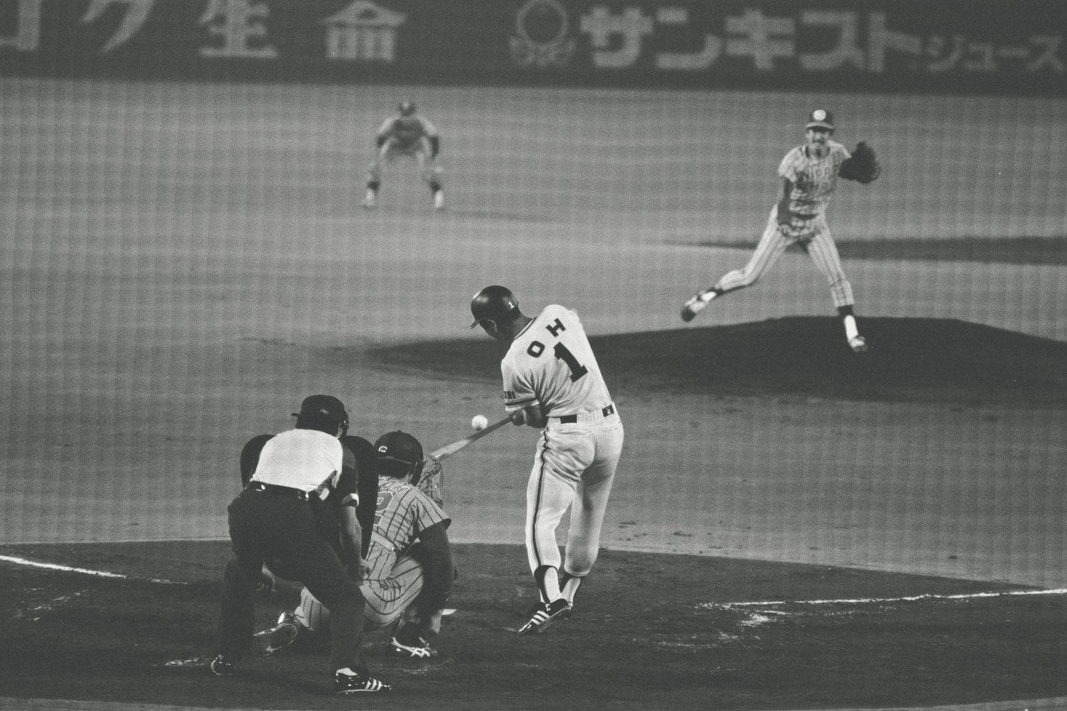 オールスターに臨んだ王貞治©BUNGEISHUNJU