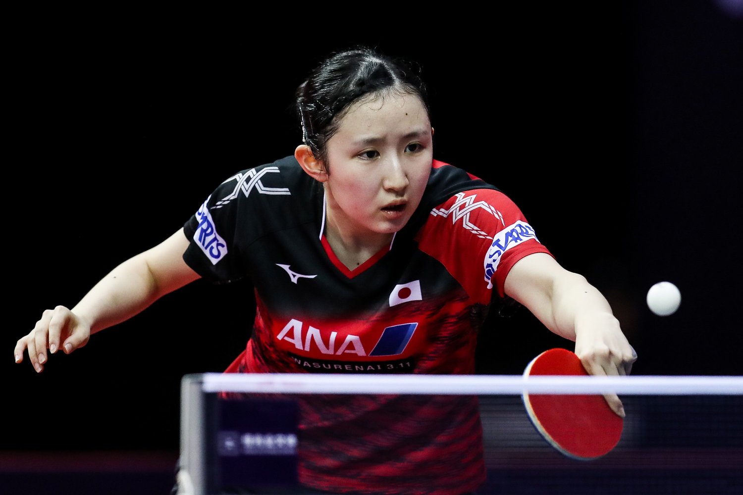 東京五輪ではリザーブメンバーだった早田ひな　©Getty Images