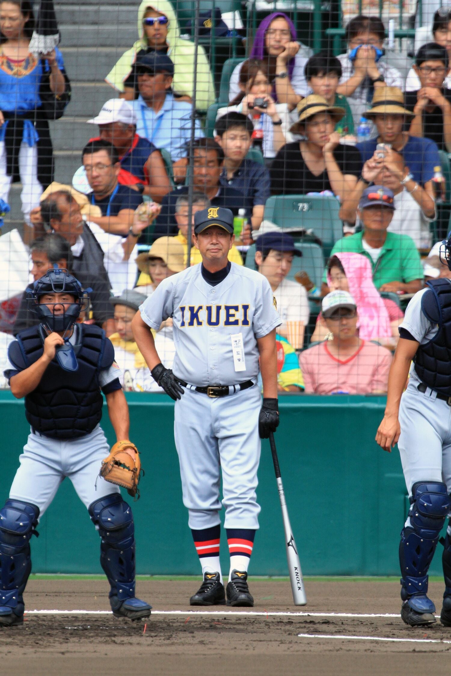 仙台育英高を率いた2000年代以降はセンバツ準優勝など輝かしい経歴を誇る佐々木 ©️AFLO