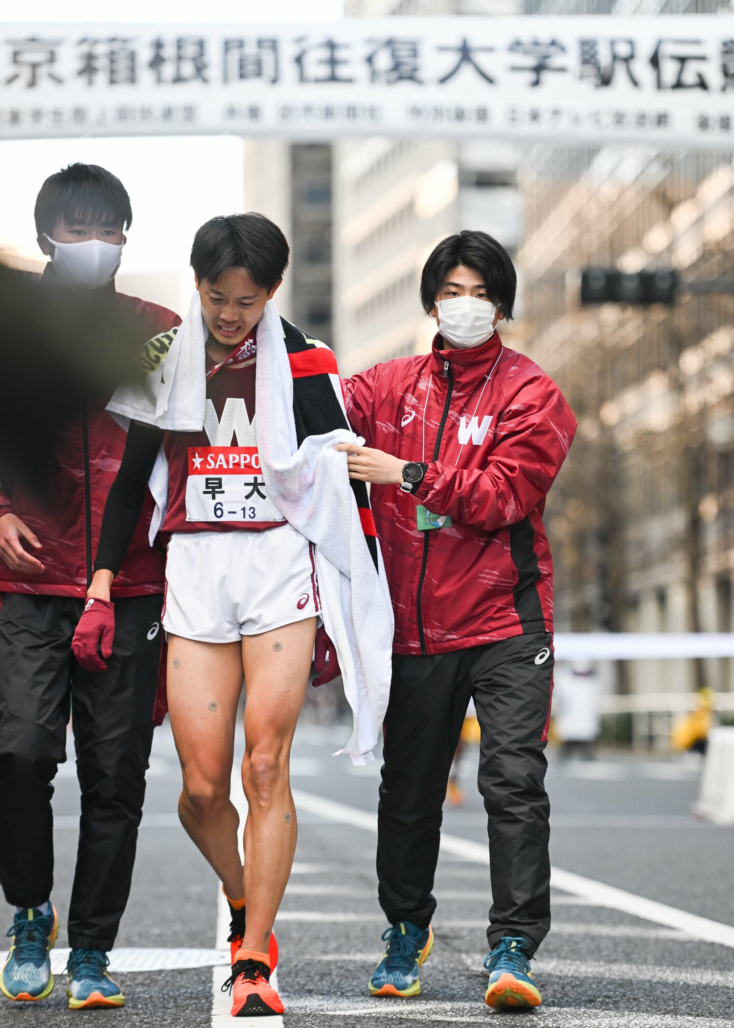 前回大会は13位に終わり、シード権を逃した早大　©Nanae Suzuki