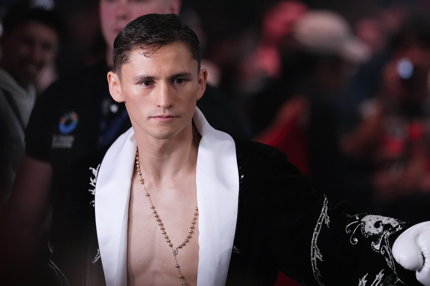 試合前のピカソ。自信に満ちた表情でモンスターに挑んだが…　©Naoki Fukuda