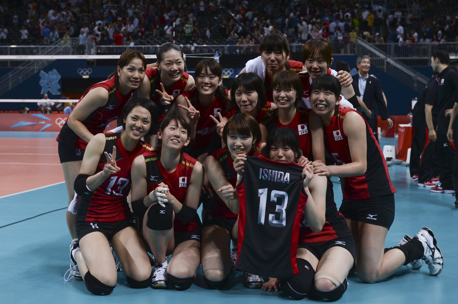 ロンドン五輪で銅メダルを獲得　©︎Asami Enomoto/JMPA