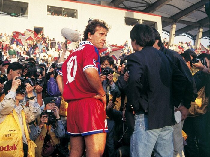 ＜アントラーズの栄光と共に＞神様が怒った「Jリーグ開幕」＜Number Web＞ photograph by KASHIMA ANTLERS