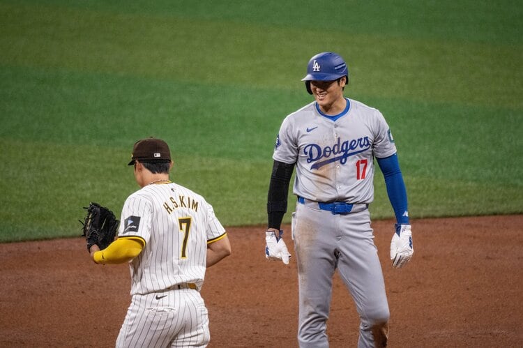開幕戦　大谷さん　ドジャースvsパドレス　キム・ハソン SSP　RC 開幕戦 大谷さん ドジャースvsパドレス キム・ハソン SSP RC