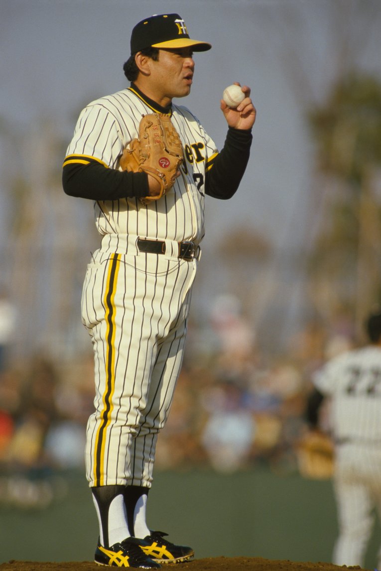 “昭和の風格”江夏豊のレア写真の数々　©Sports Graphic Number