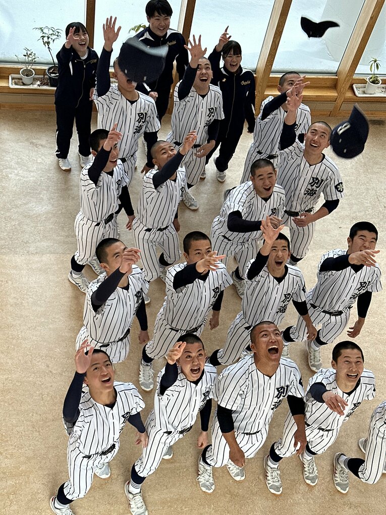 センバツ決定後　©Yuji Yanagawa