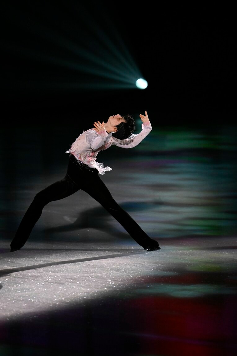 現役時代のエキシビションナンバー『春よ来い』　©Asami Enomoto