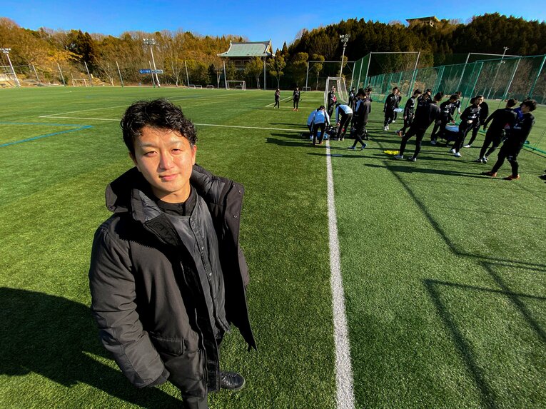 福山シティFCの岡本佳大代表