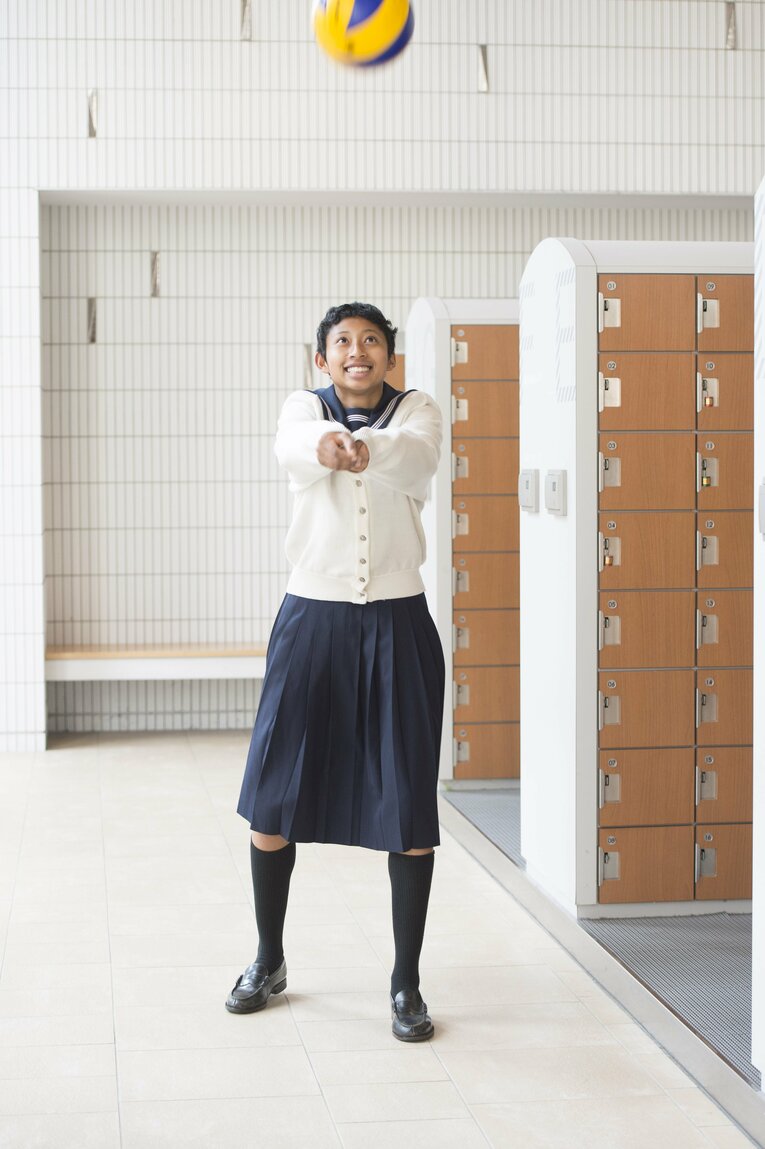 Number872号に登場した当時高校1年生の宮部藍梨（2015年2月）©︎Asami Enomoto