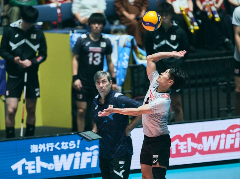 関田の復調に、ブラン監督もひと安心か　©️Yuki Suenaga