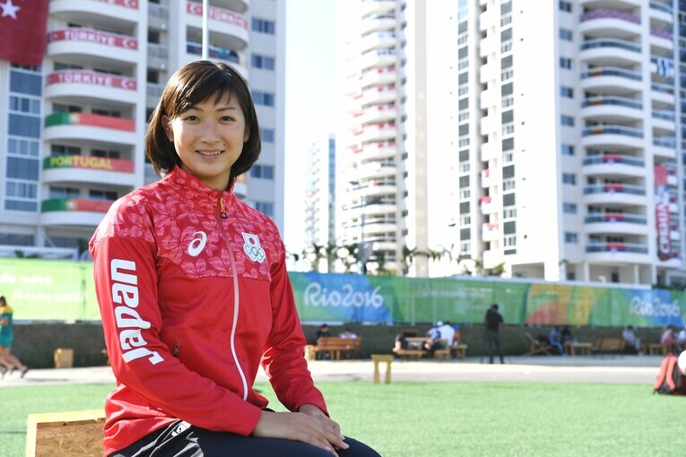 リオ五輪での池江璃花子　(C)JMPA