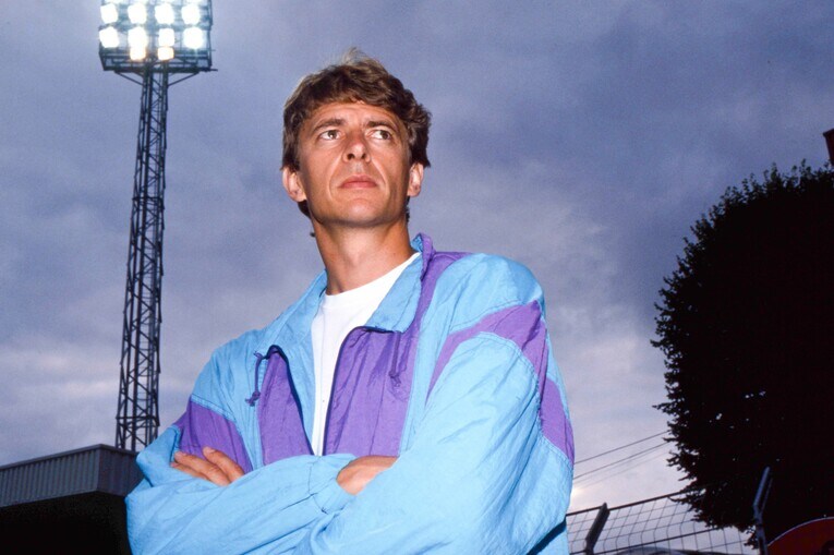 モナコ時代、88年のベンゲル©Getty Images