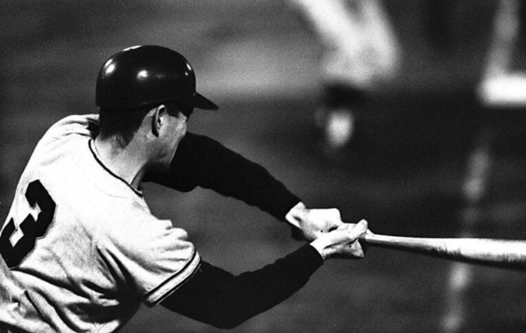長嶋のバットは多くのドラマを生んできた　©︎Masahiko Ishii