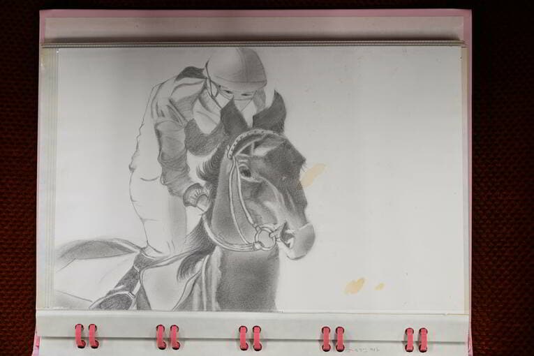 SNSがない時代、ファンから直接、写真やイラストなどをプレゼントされることもあった