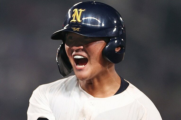 ベテラン記者も思わず「佐々木麟太郎になれる…」鳴門（徳島）のスラッガー・稲山壮真は県大会で姿を消した ／ photograph by JIJI PRESS