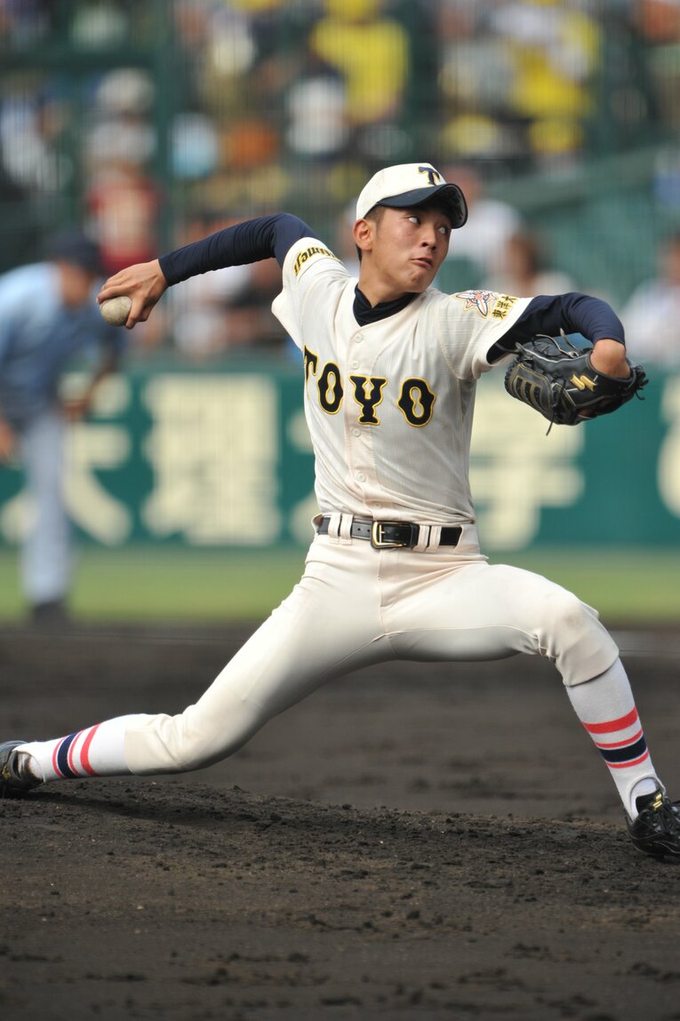 東洋大姫路時代の原樹理　©Hideki Sugiyama