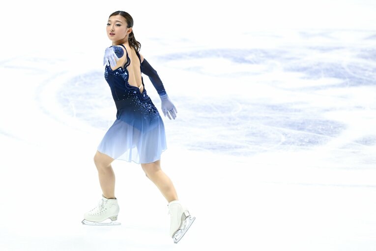 NHK杯で圧巻の演技を見せ、優勝を果たした坂本花織　©Asami Enomoto