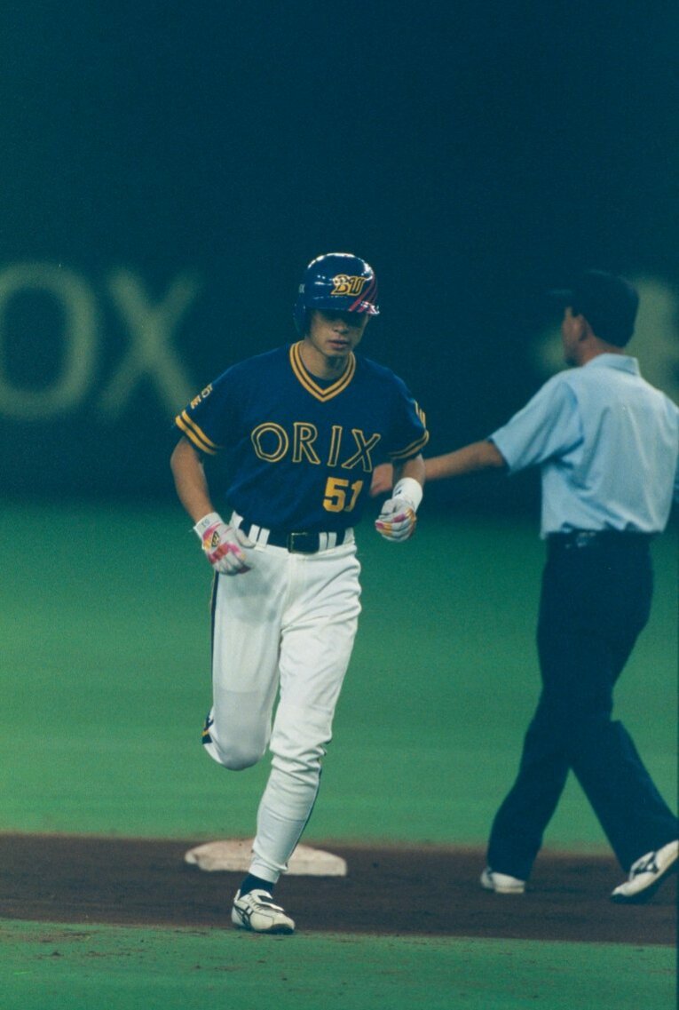 96年のイチロー　©Sports Graphic Number