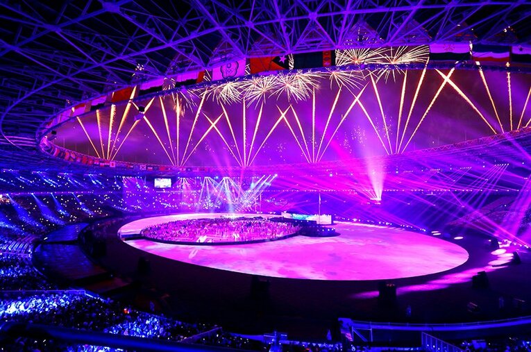 日本がメダルラッシュを演じたアジア大会は9月2日の閉会式で幕を下ろした。 ／ photograph by AFLO