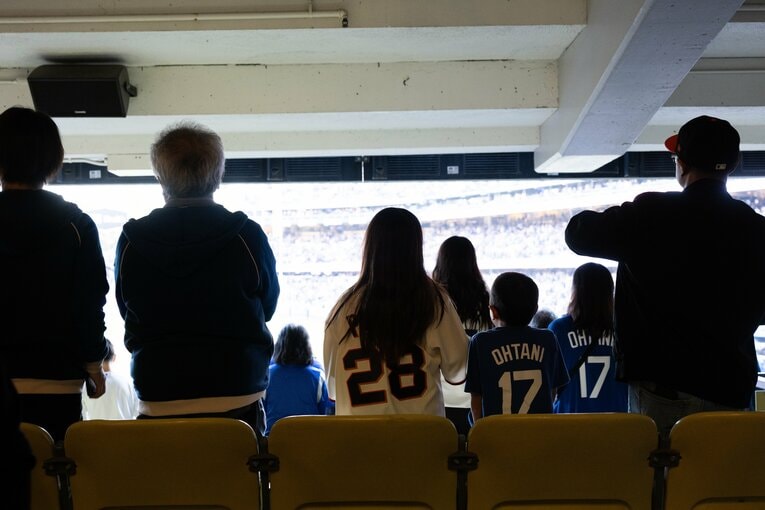 アメリカの大谷ファン　©Nanae Suzuki