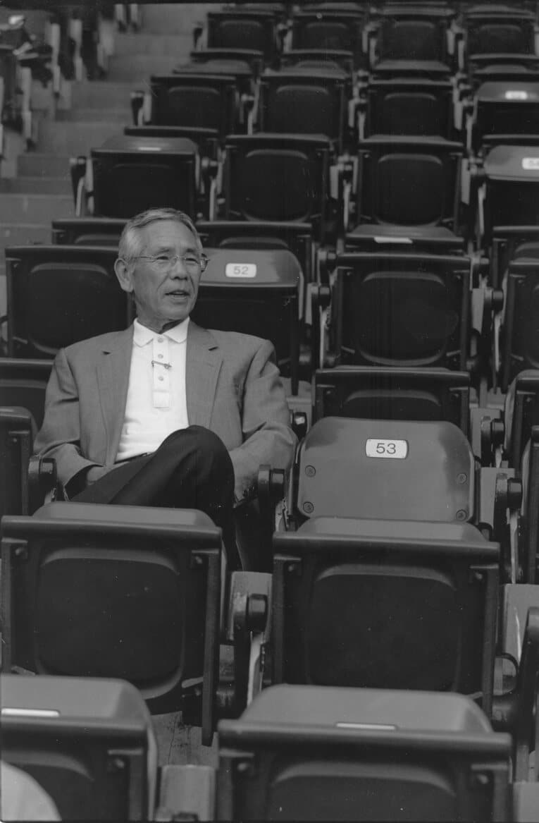 杉浦忠氏（1989年撮影）。2001年11月、66歳の若さで亡くなった　©Koji Asakura