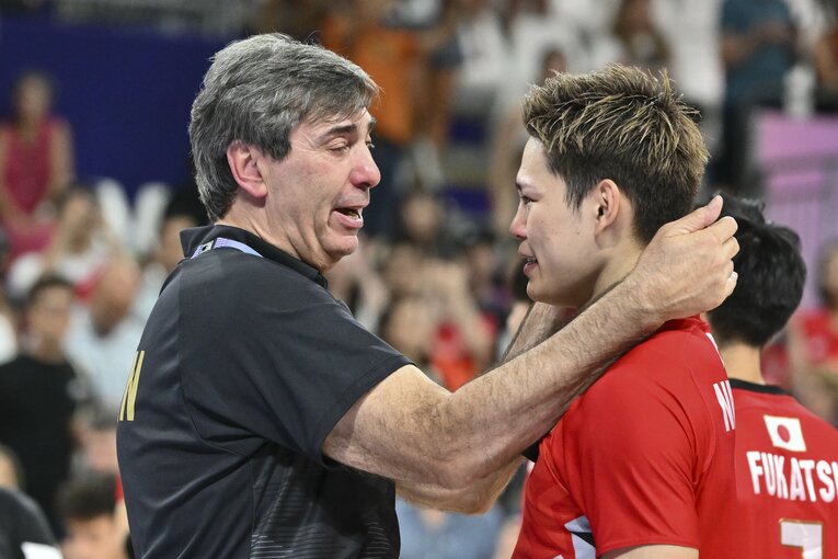 パリ五輪・準々決勝イタリア戦　©︎Enrico Calderoni/AFLO SPORT