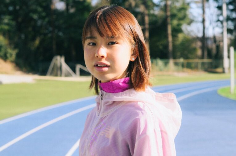 昨年は怪我の影響もあり思うように走れなかった不破聖衣来。今年8月の世界陸上に照準を合わせて準備しているという ／ photograph by Asami Enomoto