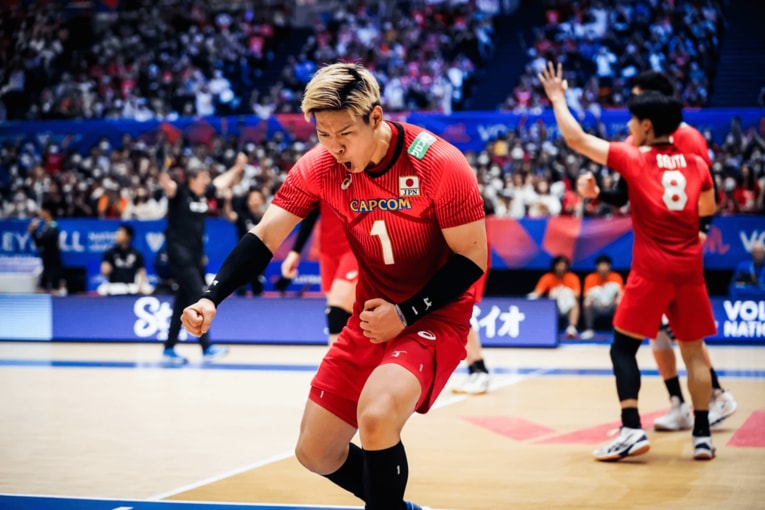 西田有志　©︎FIVB