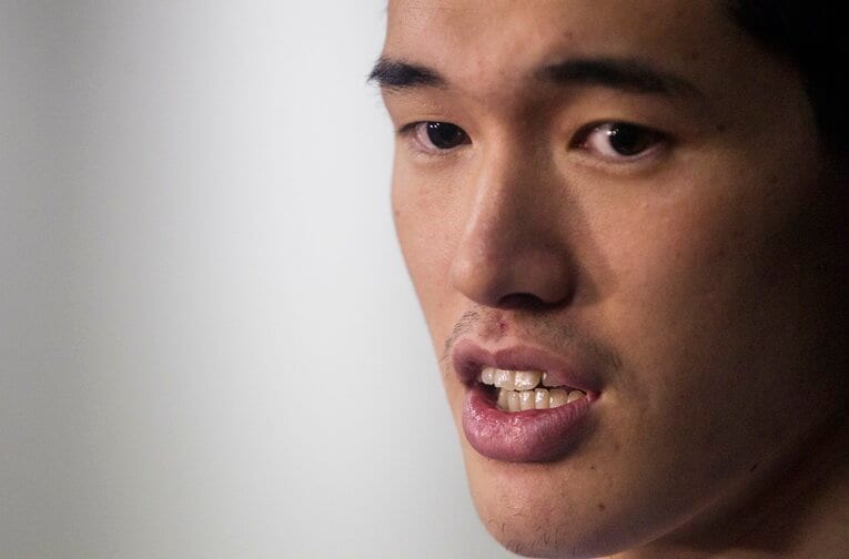 NBAデビューが近づいていた頃の渡邊（2018年）　©︎Agencia EFE/AFLO