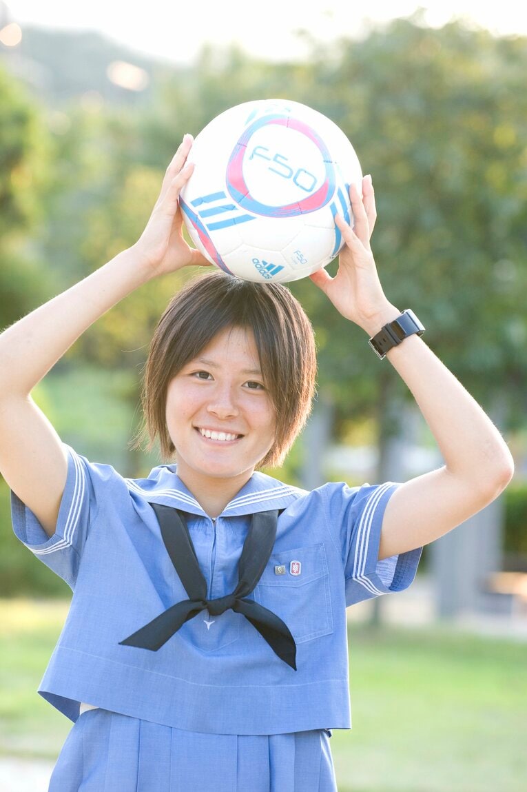 高校時代の猶本光（2011年）　©︎Mami Yamada