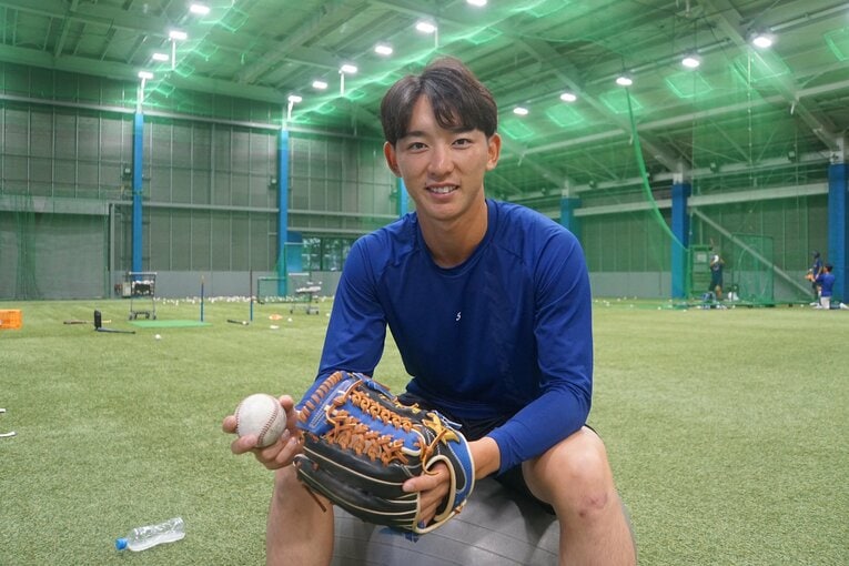 駒大サードの鈴木塁。大阪桐蔭出身　©Kei Nakamura