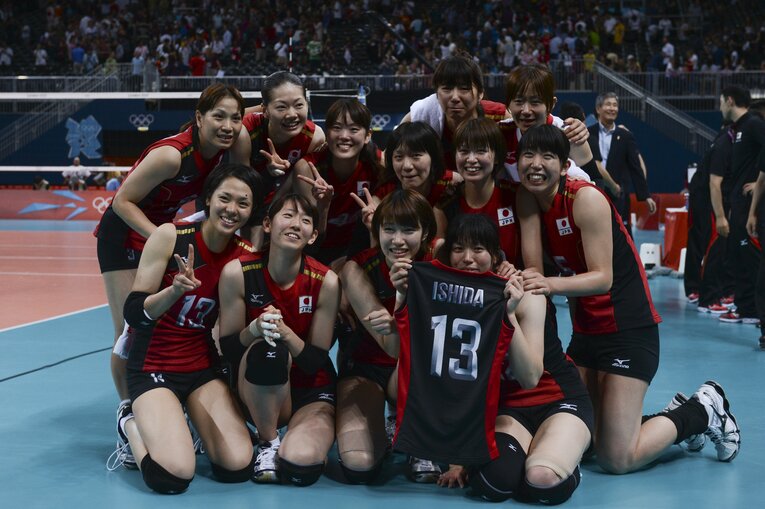 ロンドン五輪で銅メダルを獲得　©︎Asami Enomoto/JMPA