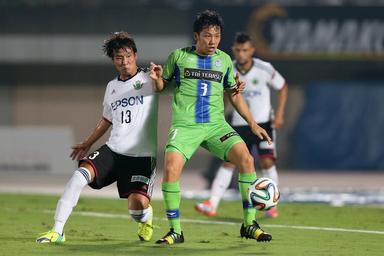 湘南ベルマーレ時代の遠藤航　©Getty Images