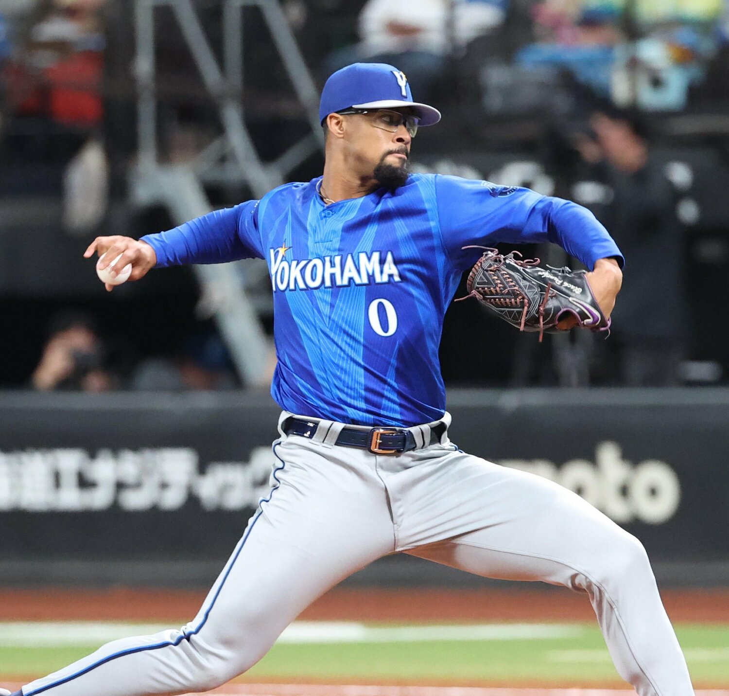 ベイスターズでのキャリアをどのように思い描いているのか　©Sankei Shimbun