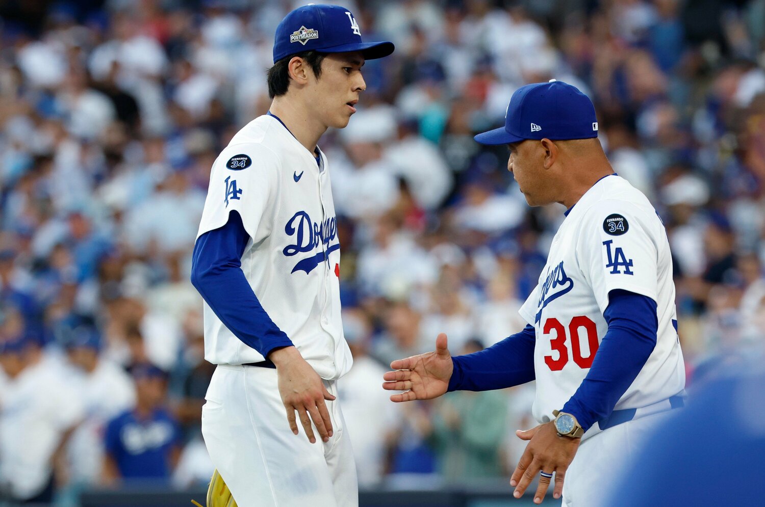 「ええっ、嘘でしょ!?」ドジャース佐々木朗希3回またぎは“想定外”だったNHK解説者…ロバーツ監督と直接話して気づいた「大胆起用」の理由＜Number Web＞ photograph by Getty Images