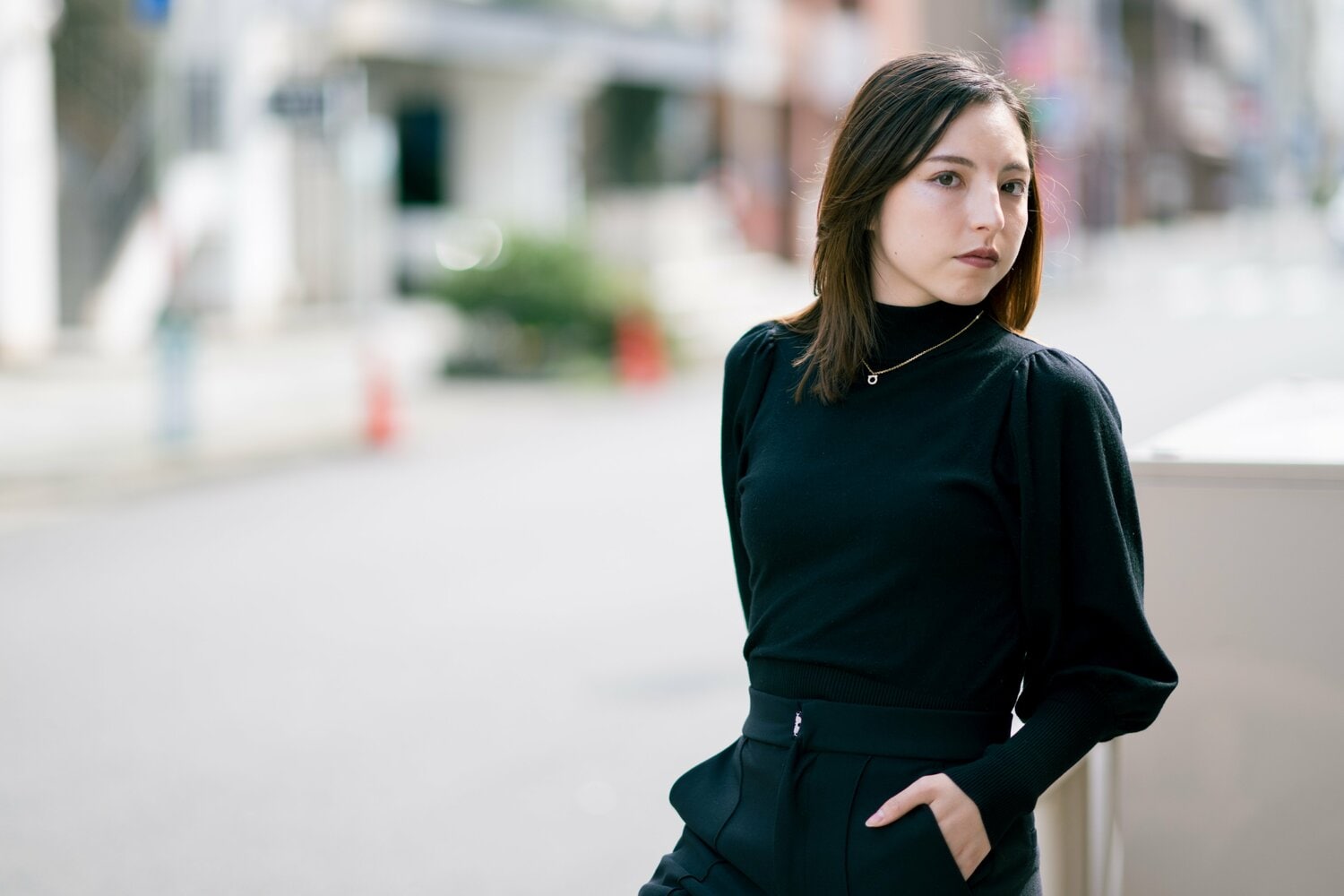 元は駅伝日本一の実業団にも所属したランナーであり、現在はモデルとして活動する國立さん　©Miki Fukano