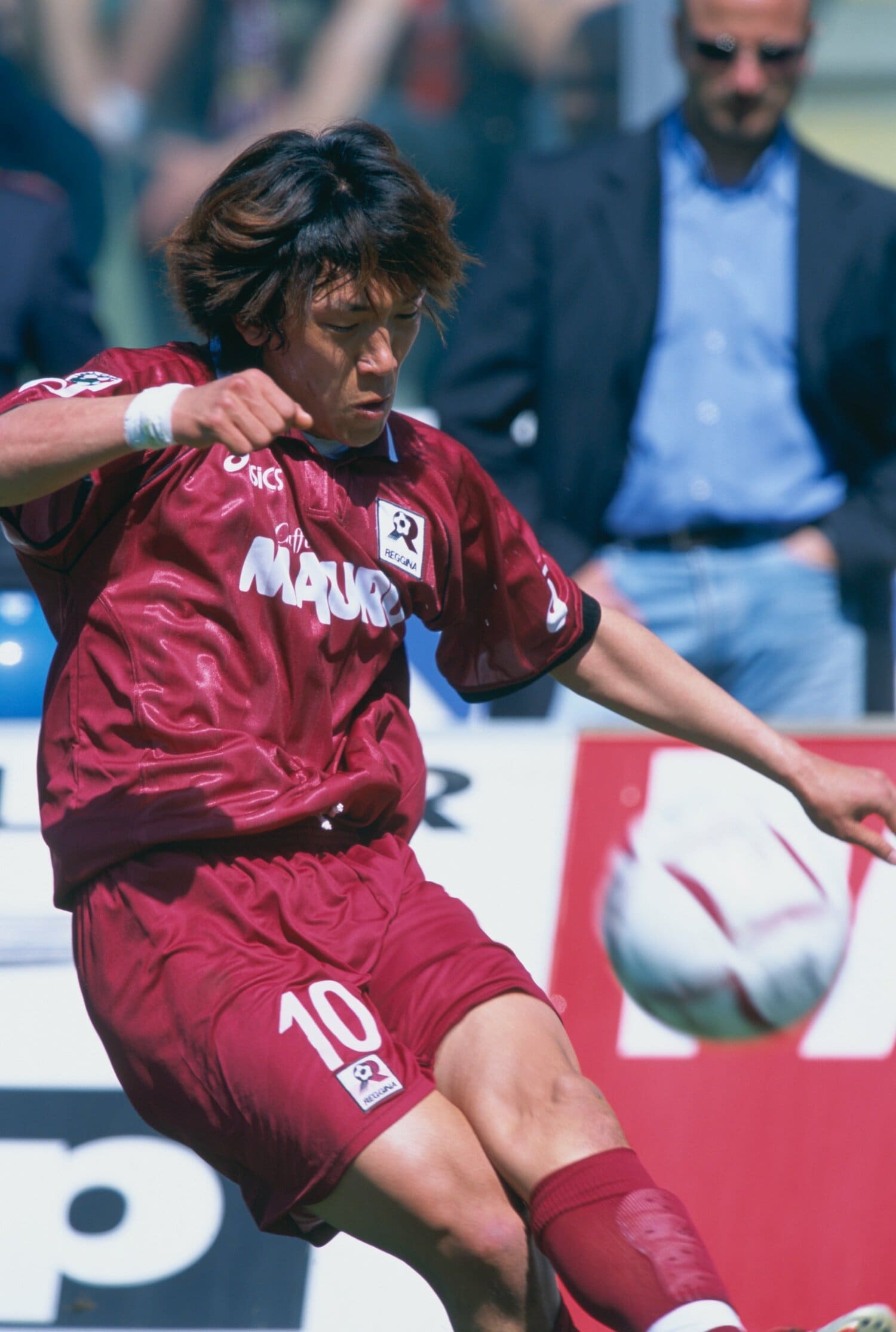 レッジーナ時代の中村俊輔　©Sports Graphic Number