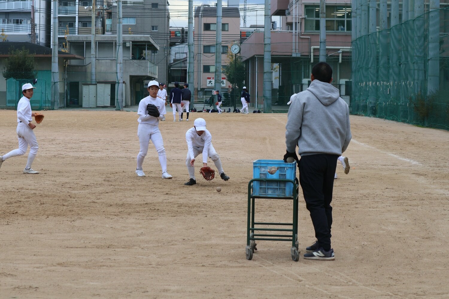 甲子園出場21回の古豪だが、少子化の影響もあり一時は部員が9名になるまで減少していたという　©Fumi Sawai