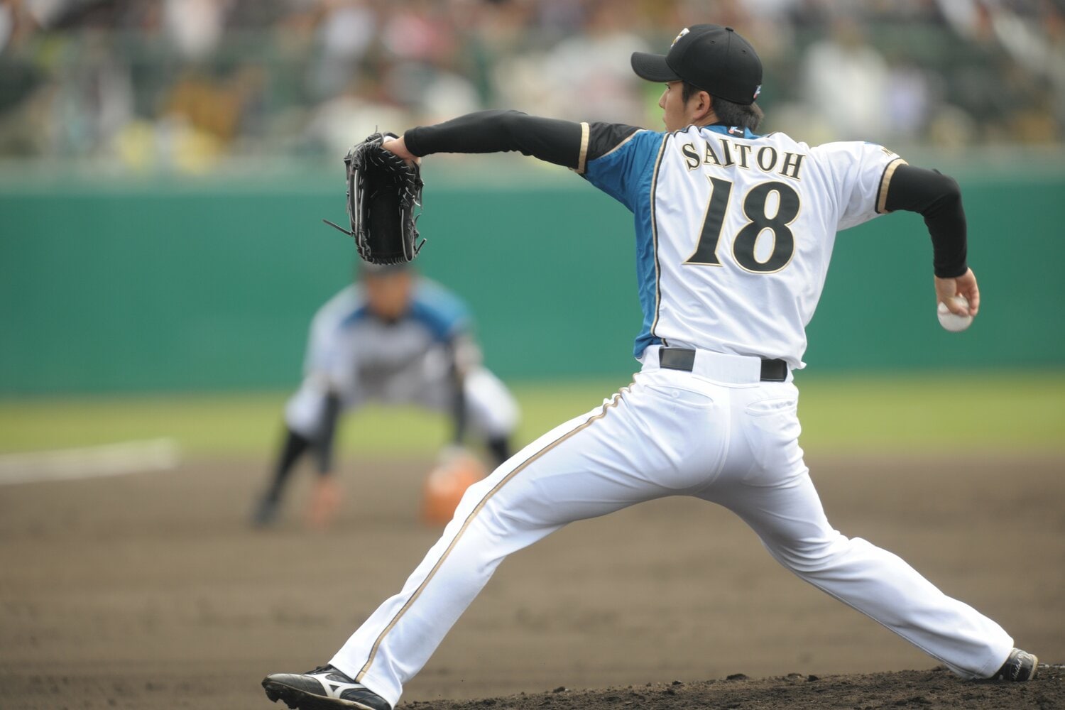 2011年の斎藤佑樹 ©Sports Graphic Number