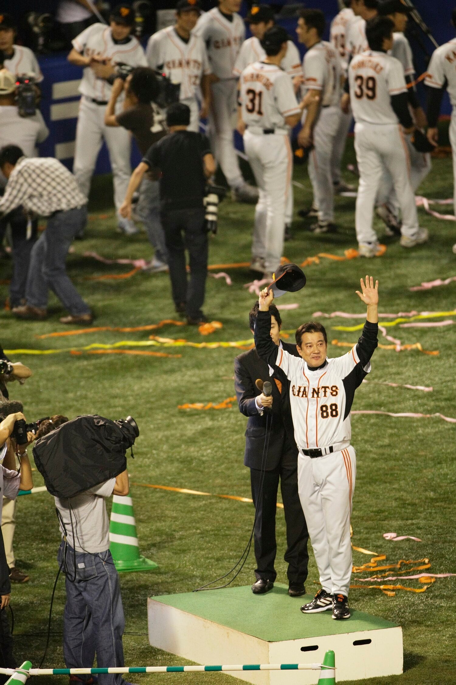 2008年の原監督　©Shigeki Yamamoto