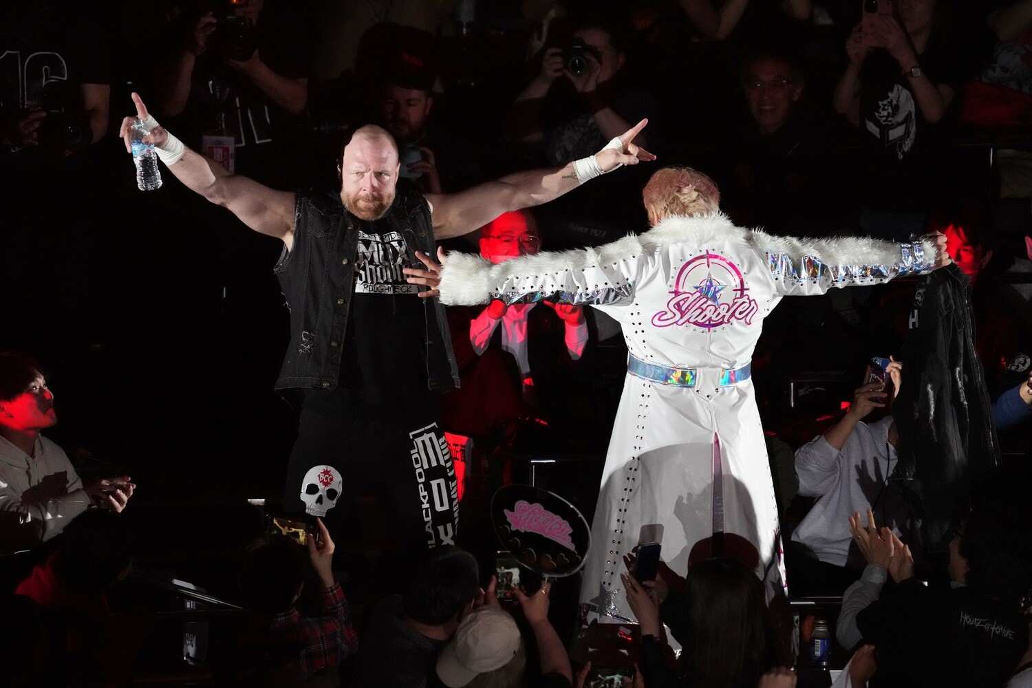 WWE、AEWに続き、新日本でも頂点を狙うジョン・モクスリー　©Essei Hara