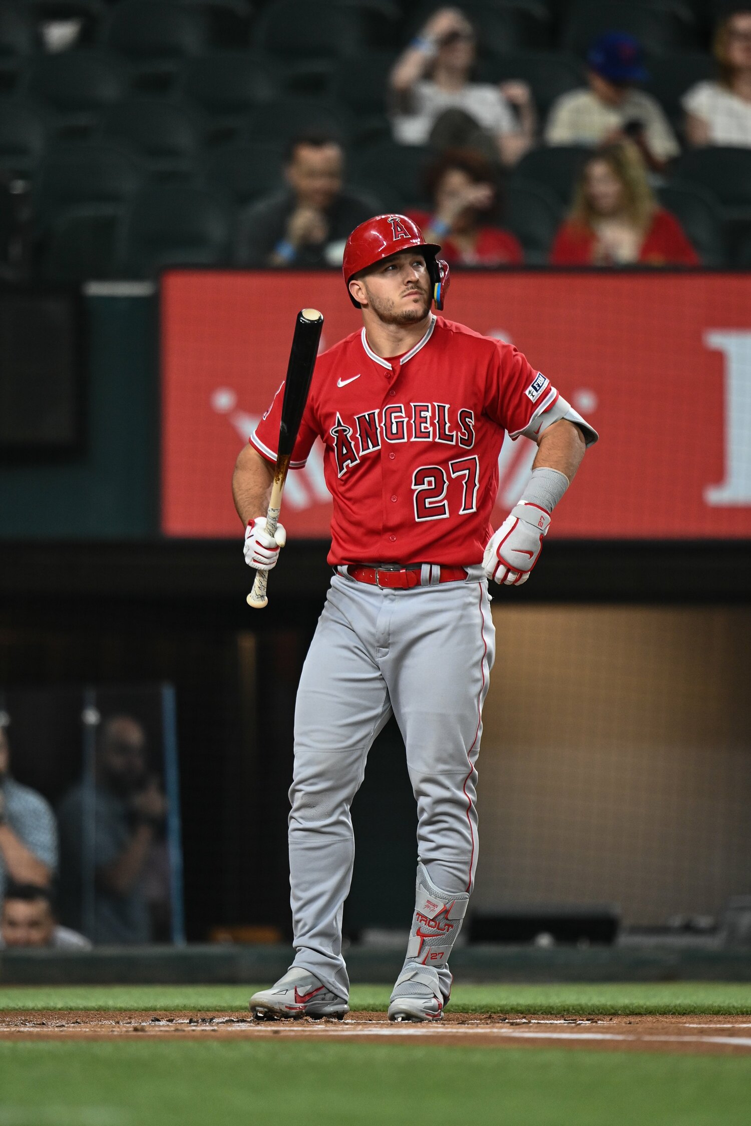 今季82試合に出場し、打率.263、18本塁打、44打点という結果に終わったトラウト ©Nanae Suzuki