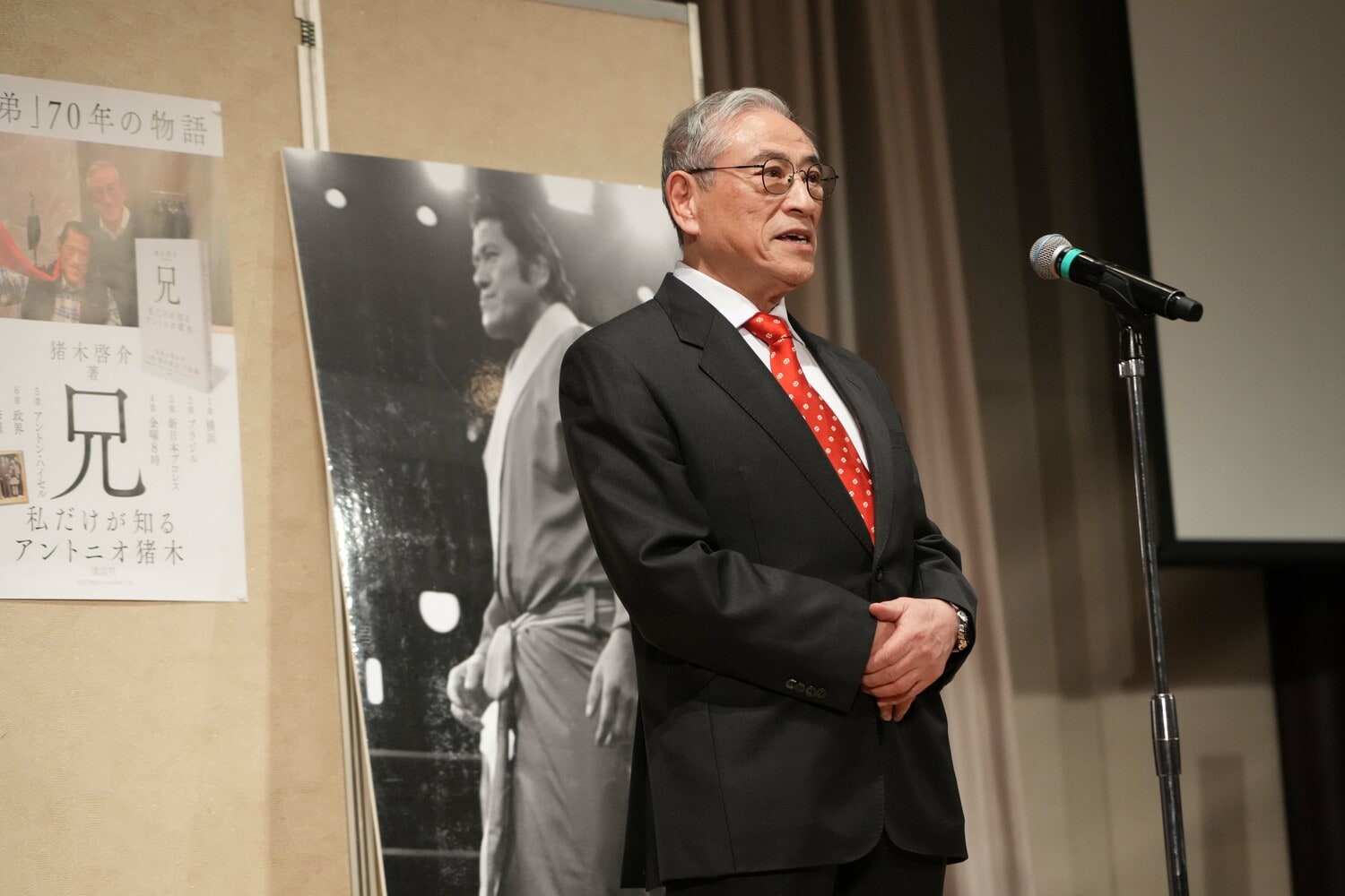 猪木元気工場の社長に就任した猪木啓介さん　©Essei Hara