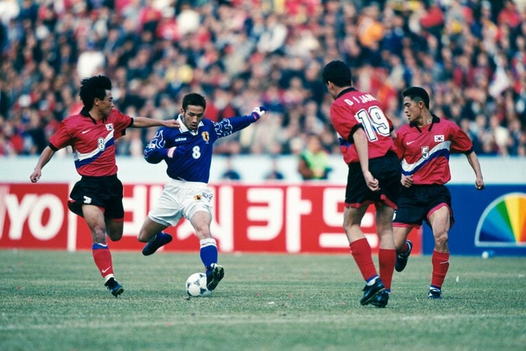 中田英寿（1997年W杯予選）©︎Naoya Sanuki