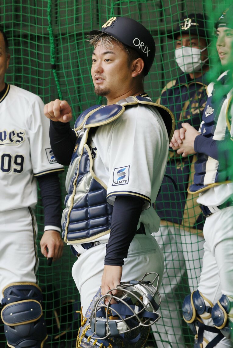 今オフに西武からオリックスへ移籍した森友哉　©JIJI PRESS